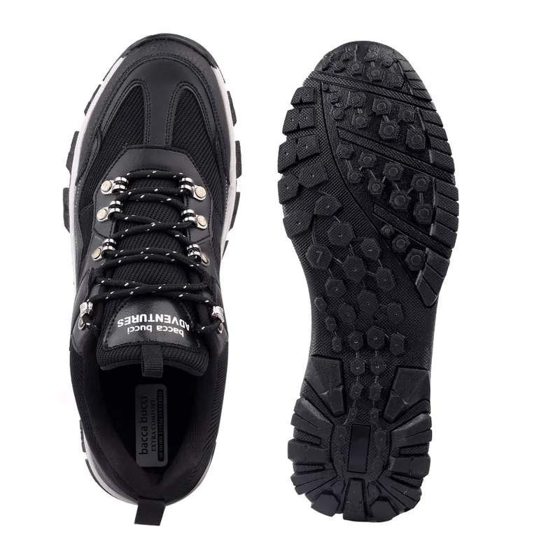 Bacca Bucci Black Osprey Waterproof Trail and Hiking Shoes for Men | Best Price UAE